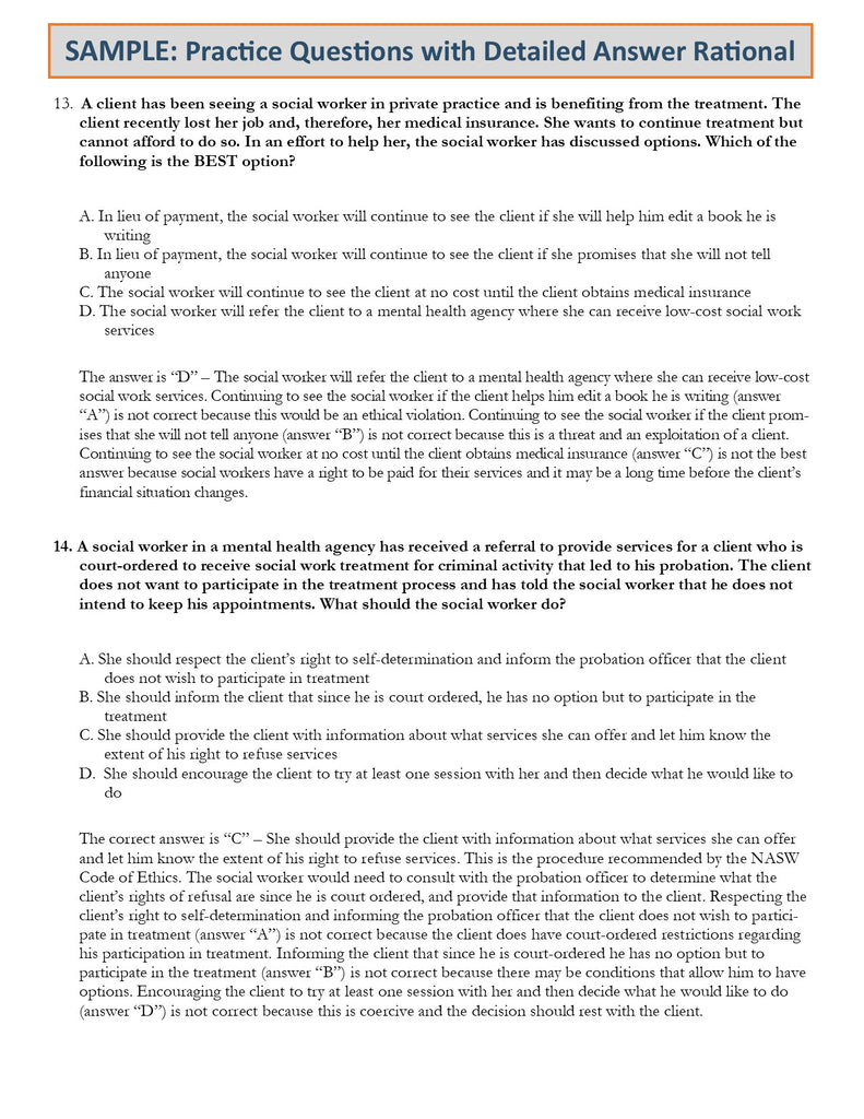 LEAP Clinical Comprehensive Study Guide w/ Practice Questions - eBook or Printed